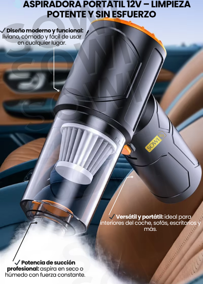 Hidrolavadora Inalámbrica 48V + Aspirador 3 en 1 – Combo de Limpieza Pro