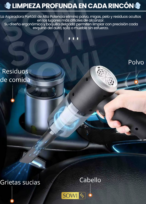 Hidrolavadora Inalámbrica 48V + Aspirador 3 en 1 – Combo de Limpieza Pro